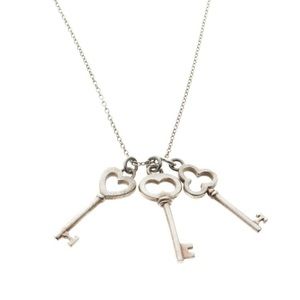 Tiffany & Co. three key pendant